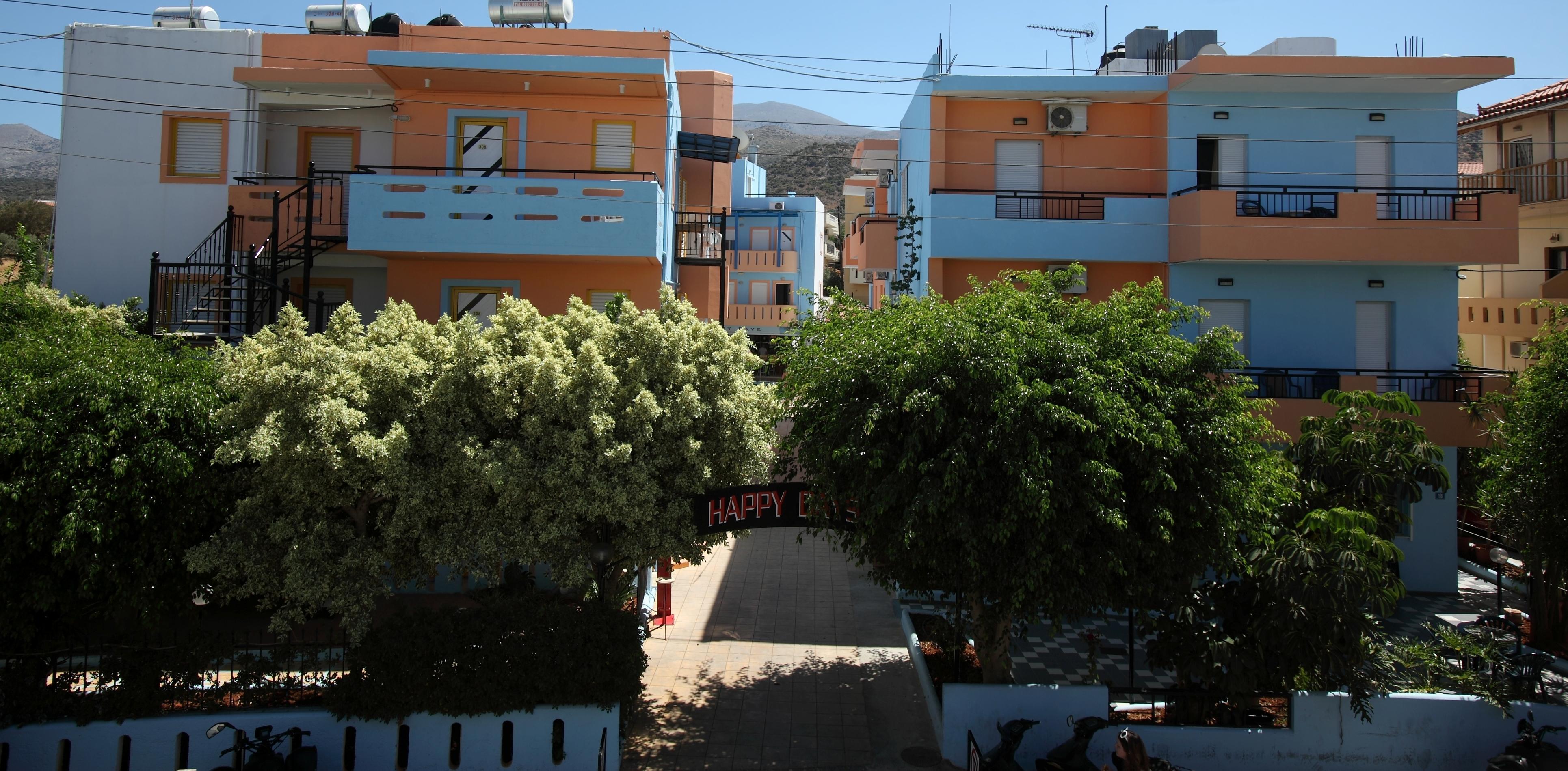 Happy Days Aparthotel Malia Exteriör bild