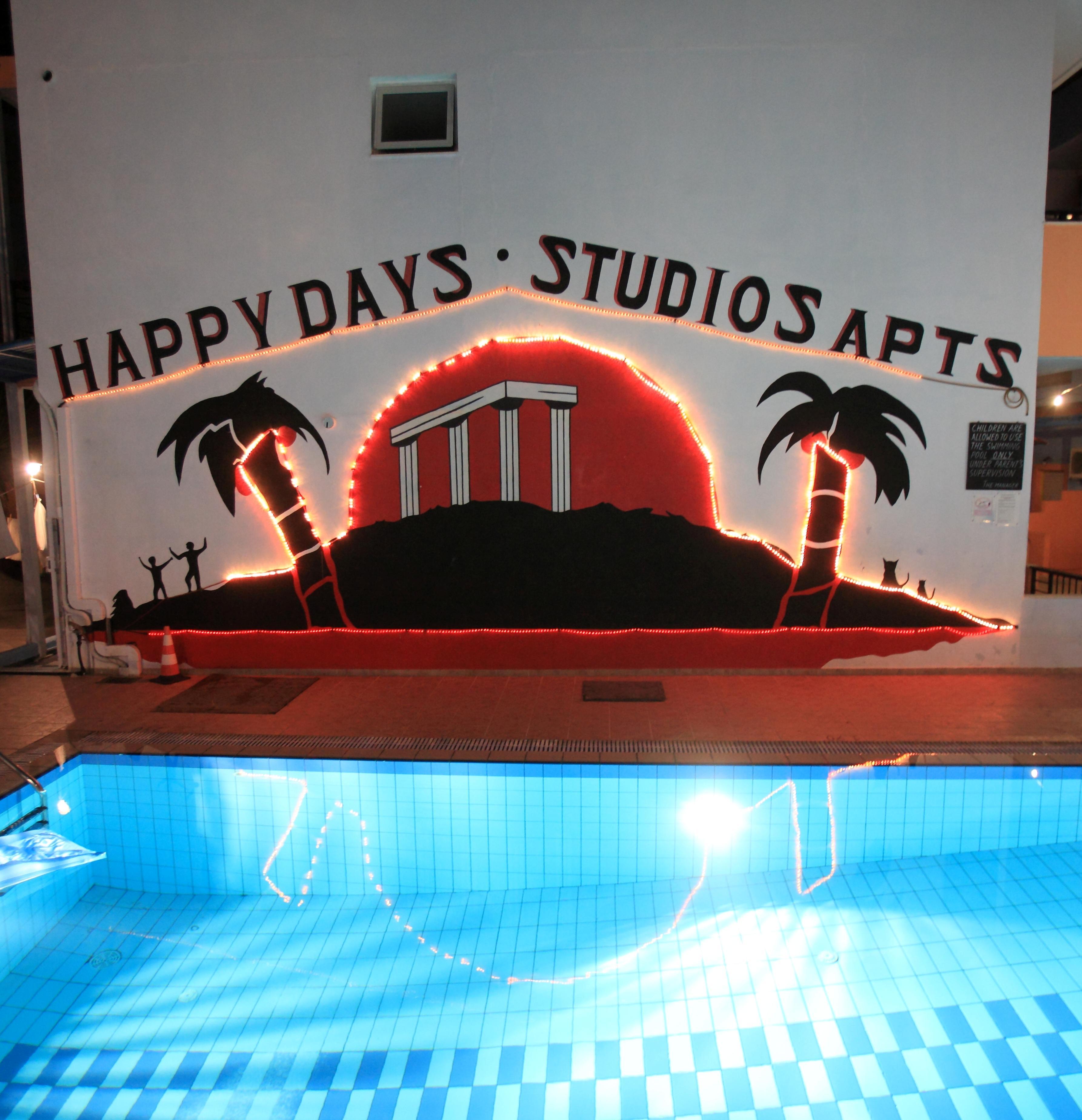 Happy Days Aparthotel Malia Exteriör bild