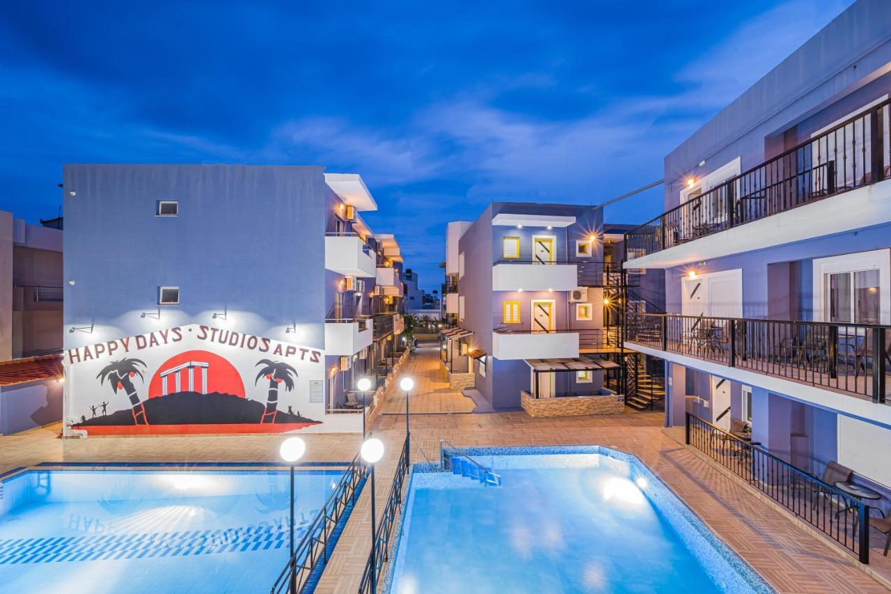 Happy Days Aparthotel Malia Exteriör bild