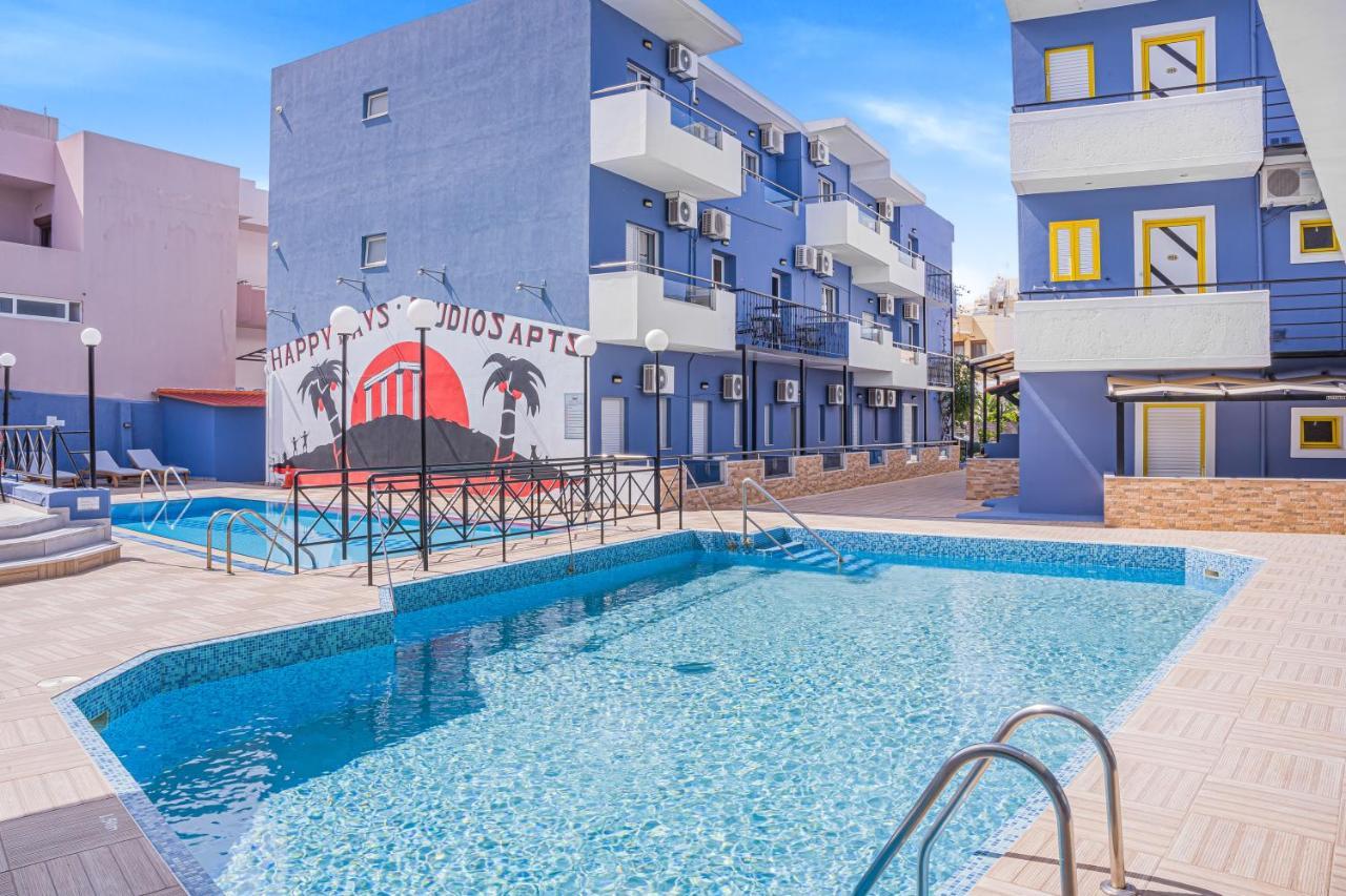 Happy Days Aparthotel Malia Exteriör bild