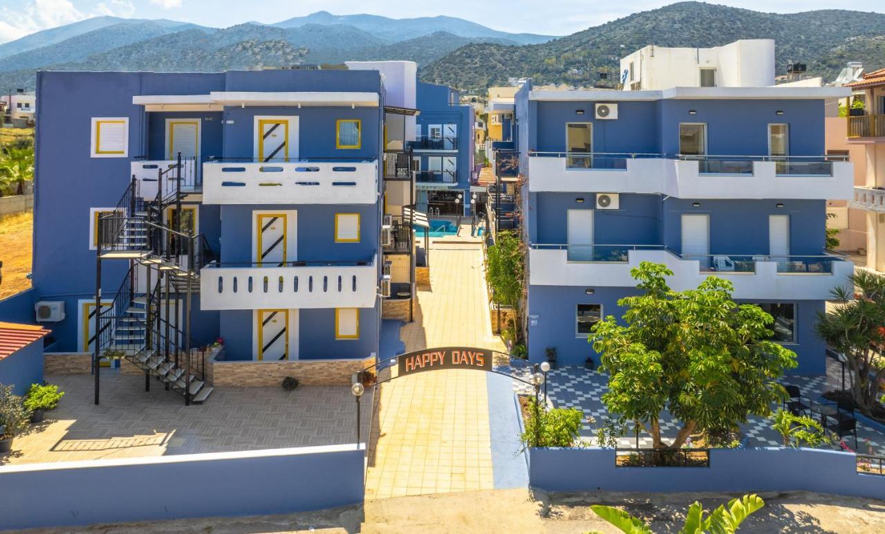 Happy Days Aparthotel Malia Exteriör bild