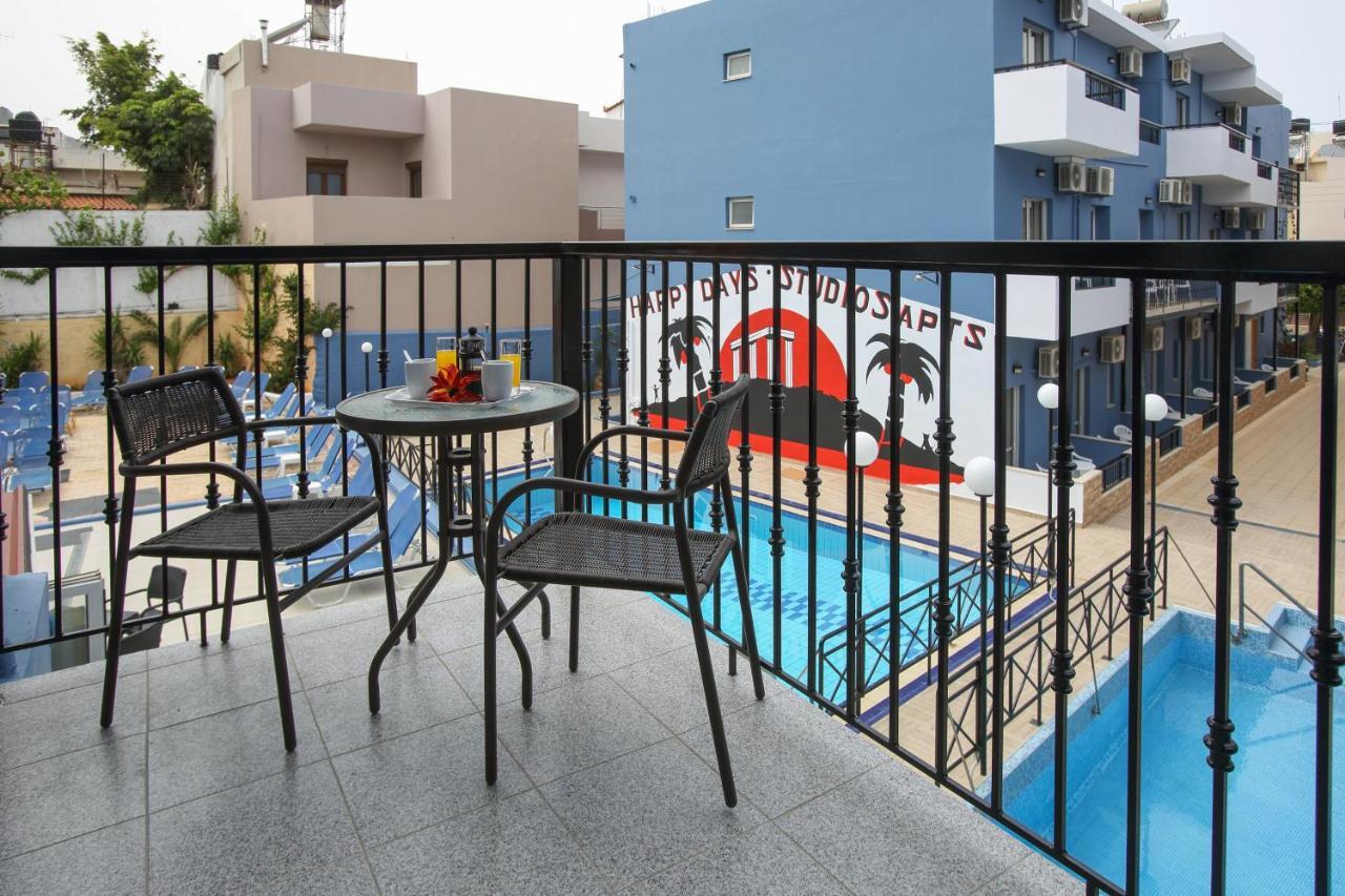 Happy Days Aparthotel Malia Exteriör bild